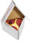 Rainbow Socks - Pizza Slice Box Socks - Donna Uomo - Pepperoni - Un Regalo Per Gli Appassionati Di Pizza - Ampia Scelta Di Motivi - 1 paio - Taglia 36-40