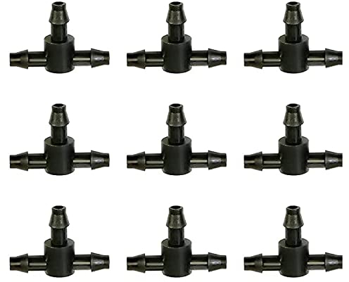30 pcs Tropfbewässerung Universal Anschluss 1/10,2 cm Stacheldraht Tee Tubing
