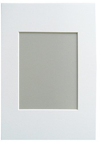 walther design Passepartouts polarweiss für Rahmenformat: 18 x 24 cm, Bildformat: 13 x 18 cm Passepartouts PA825S