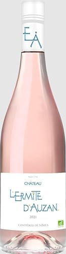 Château L’Ermitage Rosé ‘Auzan’, Costières de Nîmes, (Case of 6x75cl), Frankreich/Côtes du Rhône, Roséwein (GRAPE GRENACHE 50%, SYRAH 25%, MOURVÈDRE 25%)