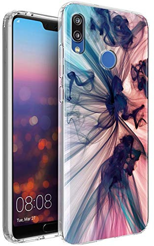 Verco Handyhülle für P20 Lite Case, Premium Muster Handy Cover für Huawei P20 Lite Hülle weiches Flexibles TPU Case, Abstract