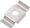 vidaXL 50x Clips de Clôture en Papillon Panneaux de Clôture aux Poteaux Stable Pratique Durable Connecteur de Grille Acier Inoxydable