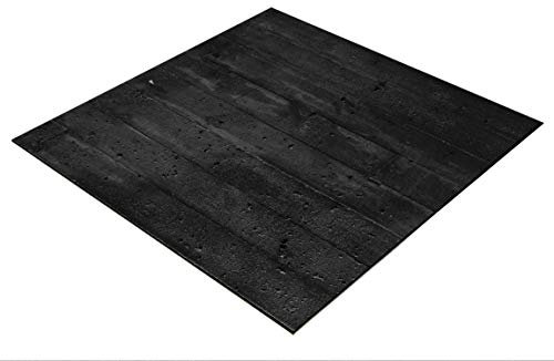 Bresser Fotostudio Flat Lay Fotohintergrund - 60x60cm - Wooden Boards Black