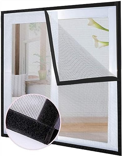 Katzenschutz Fenster Netz Mit Selbstklebeband, Katzennetz Balkon Fenster Transparent Netzgitter für Katzen, Fliegengitter, Moskitonetz, DIY-Größe (Size : 100x200cm)