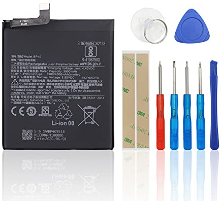 SwarKing Ersatz Akku Kompatibel mit Mi 9T Pro/Redmi K20 Pro BP40 with Toolkit