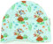 Kleine Könige Mütze Kinder Jungen Beanie · Modell AFFE Schildkröte Diving Monkey, Aqua · Ökotex 100 Zertifiziert · Größe 122/128 (KU 52-54)