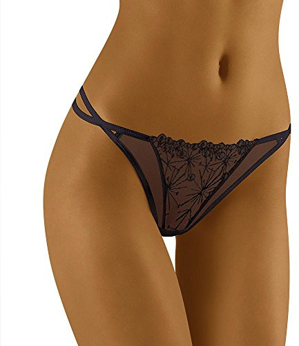 Wolbar Damen Sexy Tanga-Strings Spitze Miederslip Slips Mit Tiefer Hüftlinie WB119