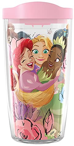 Tervis Disney-Princess Group Hug Gobelet isotherme à double paroi, 473 ml, classique