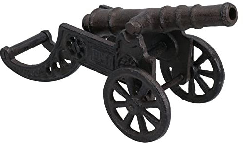 AB Tools Cannon Gusseisen Modellstatue Figur Sammlerstück Skulptur klein Nachbildung Ornament
