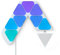 Nanoleaf Shapes Mini Triangle Starter Kit, 9 Smarten Dreieckigen Mini LED Panels RGBW - Modulare WLAN 16 Mio. Farben Wandleuchte Innen, Musik & Bildschirm Sync, Funktioniert mit Alexa, Deko & Gaming