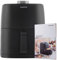 InnovaGoods - Friggitrice ad Aria Senza Olio Fryinn Lite 2000, Cucina Sana e Veloce con Tecnologia 360º, Capacità 2L, Facile Pulizia e Manutenzione, Nero, Acciaio Inossidabile