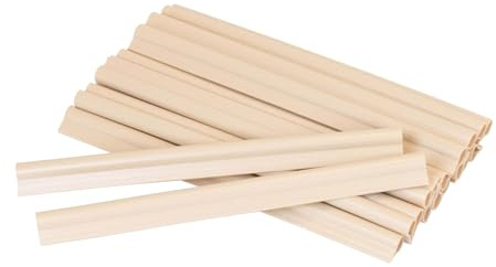 Jardinion 20x Befestigungsclips für Sichtschutz Beige Kunststoff | Klemmschienen zur Befestigung von Sichtschutzstreifen für Doppelstabmattenzaun, Sichtschutz an Terrasse Gartenzaun Balkon