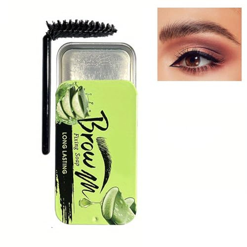 Pemarlis Professionelles Augenbrauengel Shaping Wachs,Transparenter Langlebiger Braue Gel Klare Seife, Natürliches und Wasserfestes Styling Augenbraue,Langlebig und Wasserdicht,Aloe