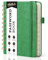 WEMATE Spiral Passwort buch mit alphabetischen Tabs, kleines Passwortbuch für Senioren, Internet-Passwort-Notizbuch Hardcover Passwort Manager Journal Logbuch A6 – 12 x 15 cm (Grasgrün)