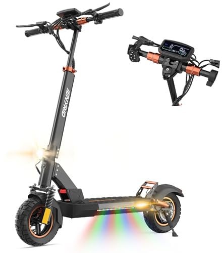 iENYRID Adult Electric Scooter Long range 70km Speed 25km/h 3 Speed Mode maximum load 150kg 10 off-road tires