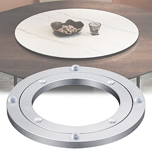 IkErna Heavy Duty Aluminum Alloy Lazy Susan Beaturntables, 360° Smooth Rotating Swive, Ball Beafor Dining Table, Diameter 12-1000Cm/50 cm