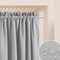 ROOM99 Outdoorvorhäng mit Kräuselband Garden Line 155 x 250 cm Breite x Höhe Outdoor Vorhang wetterfest Wasserdicht Sichtschutz Sonnenschutz Gardinen Garten Winddicht Hellgrau, 1 Stück