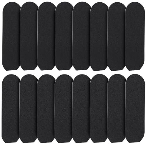50 Pcs Pedicure File Refill Pads, Stainless Steel Foot File Refills, Foot File Replacement Pads, Self-Adhesive Reusable Foot Rasp for Removing Callus Dead Skin, Pedicure Salon(25 x 180 Grit, 25 x 90Gr