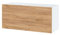 Cuisineandcie Bellissi Chene - Mueble alto Slim de cocina (1 puerta elevable, 90 cm)