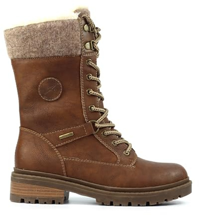 Lunar Cambridge Tan Ice Grip Waterproof Boot