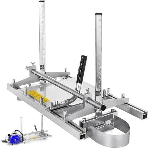 Portable Sawmill Guide Tool for Woodworkers - Ideal for Planking and Milling with Chainsaw