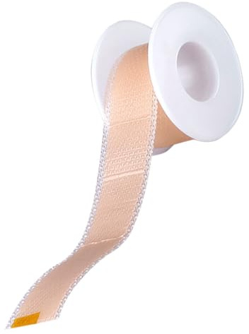 LALADEFIEE Fuß Fersenaufkleber aus Silikongel zur Hautschutz und Reibungsreduktion Komfortabel und Unsichtbar Geeignet für Laufen und High Heels 1 Rolle in Khaki