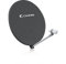 Cahors Parabole Satellite Fibre Composite Gris Anthracite SMC 70cm + LNB Single