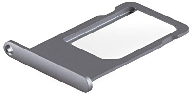 ICONIGON Ersatz für iPhone 6s SIM-Kartenhalter (Grau)