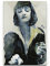 Paul Sinus Art Uma Thurman Pulp Fiction 90x60cm auf Leinwand gespannt fertig zum aufhängen