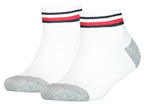 Tommy Hilfiger Iconic Kids' Sports Quarter Socks (2 pack)