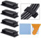 60 pcs Adhésifs Clips Câble, 3M Clips Câbles Adhésifs Rangement de Câbles Fixation Auto Collant, Organiseur de Fils Electriques pour TV/PC/Bureau/Maison avec Grattoir et Chiffon de Nettoyage Incluse