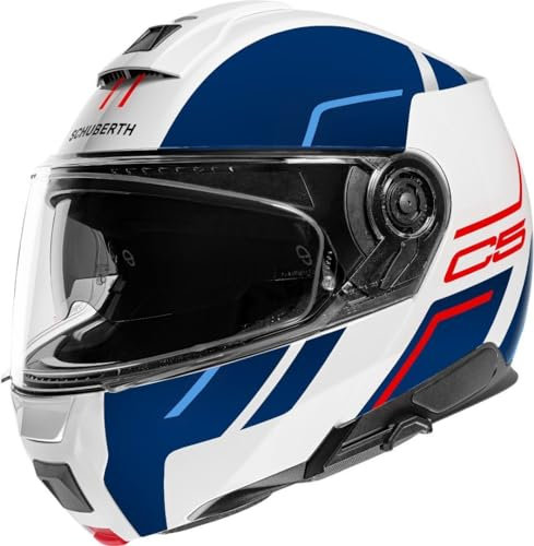 SCHUBERTH, Helm C5, Graphic ECE Master, Blau 63 (XXL).
