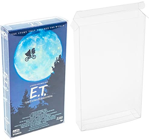 Platinum Protectors Kunststoffhüllen für Standard-VHS-Bänder, Größe A, 5 Stück