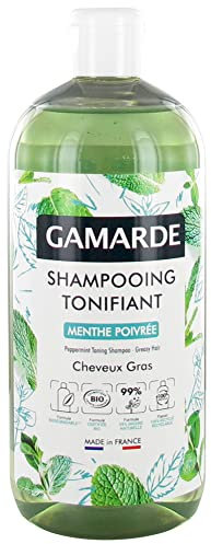Gamarde Tonisierendes Shampoo, Pfefferminze, fettiges Haar, Bio 500 ml
