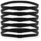 AKH® 6 Sports Headband |Pack of 6 |Sweat Bands |Non-Slip |Elastic Head Bands | Gym headband | Hair Bands For Unisex Women Men | For running, Cycling, Workout, Exercise, Yoga | Sport Headband (Black)