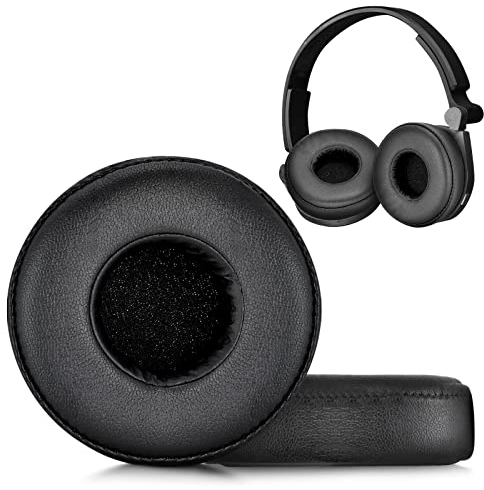 XBERSTAR Ersatz-Ohrpolster für Sony MDR-ZX100/ZX110/ZX220BT/ZX300/ZX310/ZX330 und JBL Tune 450BT/510BT/500BT/E40BT/UA Sport Wireless (schwarz)