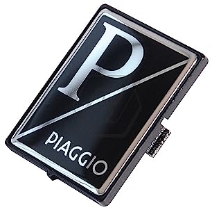 QISUO for Piaggio Vespa LX Primavera Sprint GTV GTS Super 50 150 250 300 300ie 946 Scooter Accessorie Anteriore Emblema Horncover (Colore : Nero)