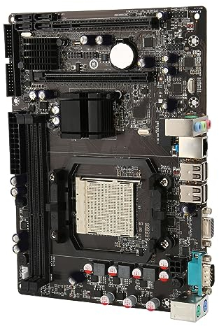 A780+ Desktop Motherboard, LGA940 for AMD AM2 AM2+ AM3 FX Series Computer ATX Motherboard, Dual Channel DDR3 Memory PCIE 16X Gen 3.0 for AMD RS 780L