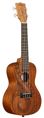 Kala KA-GUIDANCE-C- Guidance Mahogany Concert Ukulele, with Bag