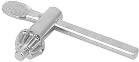 8 mm Daumengriff-Bohrfutterschlüssel, Bohrfutterschlüssel, elektrische Bohrmaschine, Spannwerkzeug für 3–16 mm Bohrfutter (insgesamt verchromt)