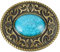 GORGECRAFT Western-Gürtelschnalle In Türkis Vintage Mittelalterliche Schnalle Gürtelverschluss Accessoire Bohemian Modischer Türkisfarbener Schmuckgürtel Schnallen Für Cowgirl Cowboy Antik Bronze