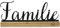 UNUS Schriftzug Familie Aufsteller Deko-Aufsteller Deko-Buchstaben Spruchschild