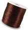 Nylon Satin Cord 1mm Rattail Cord - 110 Yards Nylon Chinese Knotting Cord Rat Tail Silk Cord for Bracelet Necklace Jewelry Making Macrame Trim (Brown)