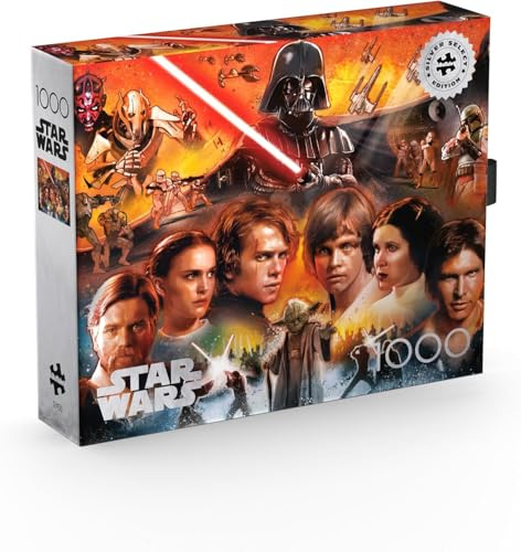 Buffalo Games Silver Select, Star Wars – Balance and Redemption, 1000-teiliges Puzzle für Erwachsene, anspruchsvolles Puzzle perfekt für Spieleabende, fertige Größe 67,95 x 50,17 cm