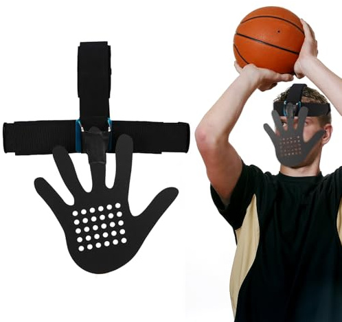 Hand in Your Face Basketball-Maske, verbesserte 3D-Augenblockierung, verstellbare Anti-Rutsch-Trainingsmaske, Schießen, Dribbling, Basketball-Trainingsausrüstung, passend für Kinder/Erwachsene