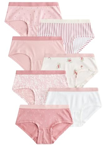 NEXT Mädchen Hipster-Slips, 7er-Pack