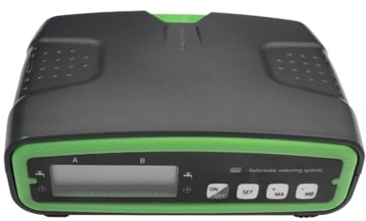 Ujjdwiurgh Kit d'irrigation avec système d'arrosage automatique à double pompe programmable pour serre de jardin hydroponique