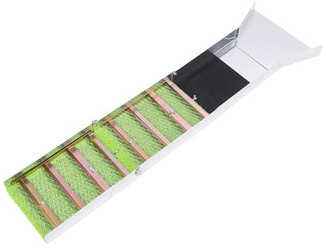 Yunseity Kit de Caja de Esclusa para Minería de Oro, Equipo de Recuperación de Oro de Aleación de Aluminio Plegable de 50 Pulgadas con Musgo Minero Tejido para Ríos, Arroyos, Barrido y Exploración