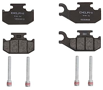 DELPHI LP3191 Bremsbelagsatz Bremsbeläge Vorne mit Zubehör Kompatibel mit RENAULT Twizy MAM