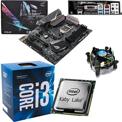 Components4All INTEL Kaby Lake Core i3 7100 3.9Ghz CPU, ASUS ROG Strix Z270F Gaming Motherboard Pre-Built Bundle NO RAM